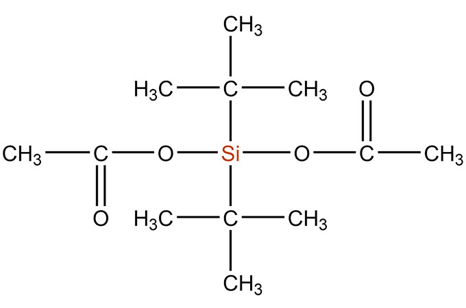 Di-tert-butoxy diacetoxy silane